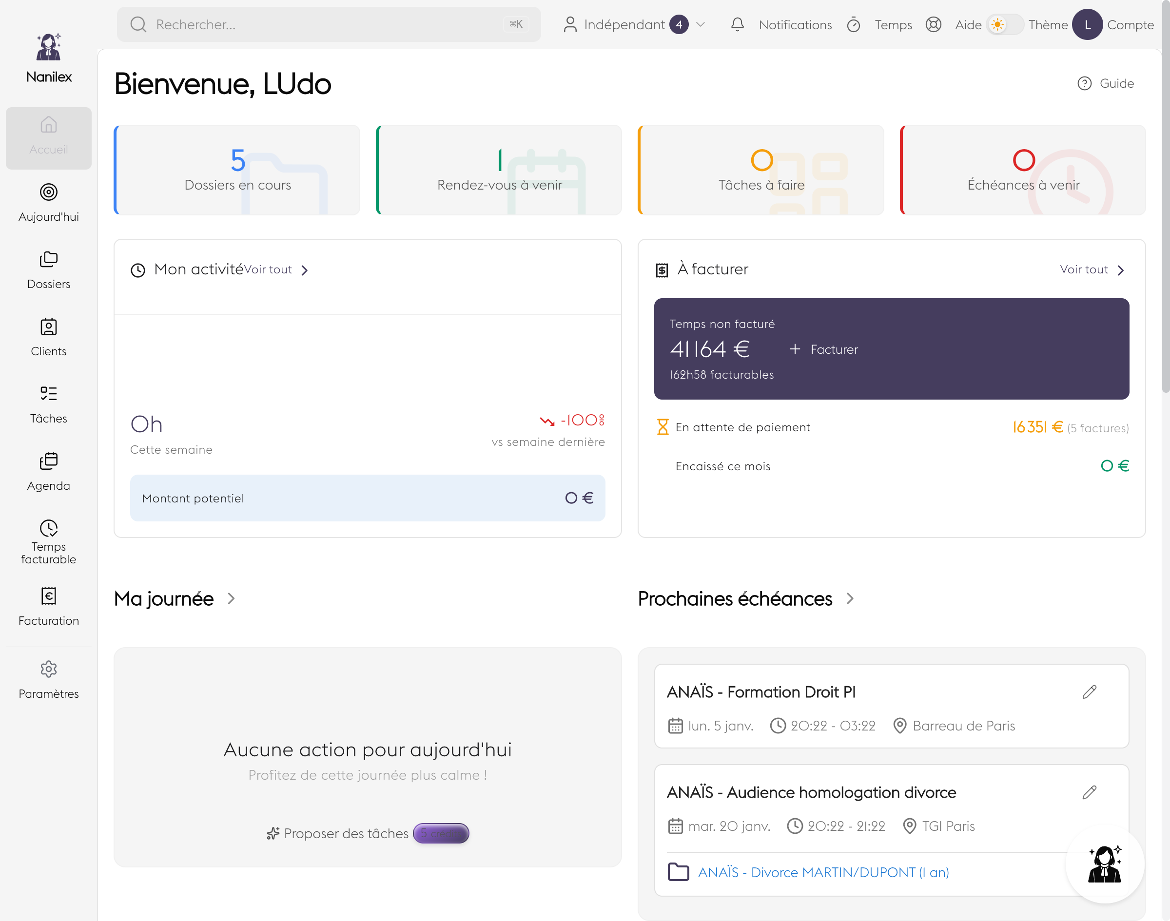 Analyse automatique de dossiers